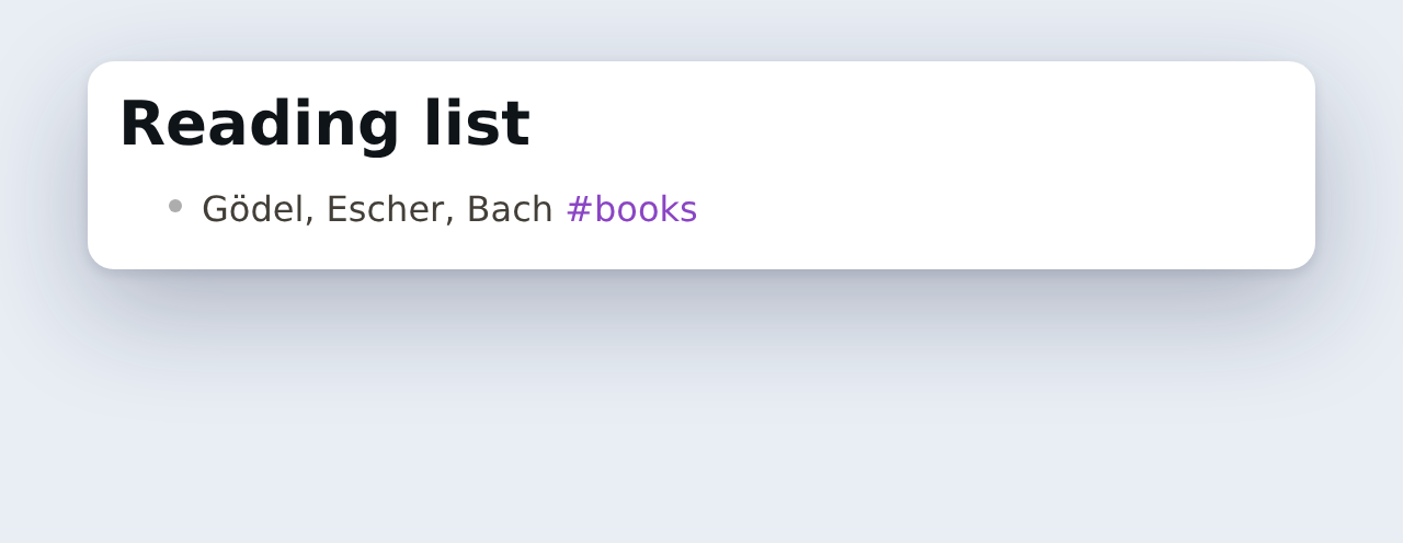 Quick-capture with a page title filled in, capturing to a new page